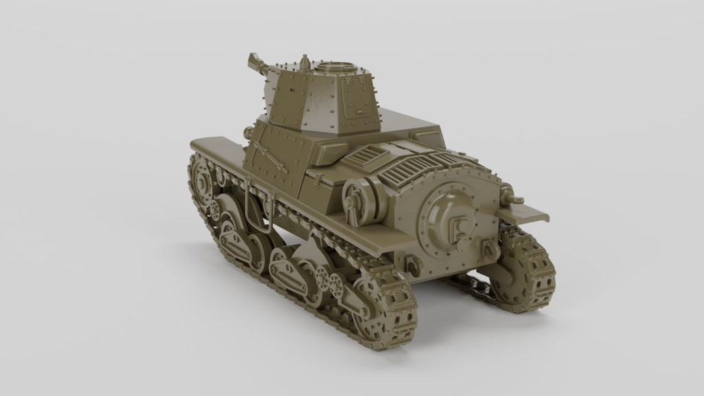 WG3D Carro Armato Leggero L6/40 + Flamethrower (Italy, WW2)