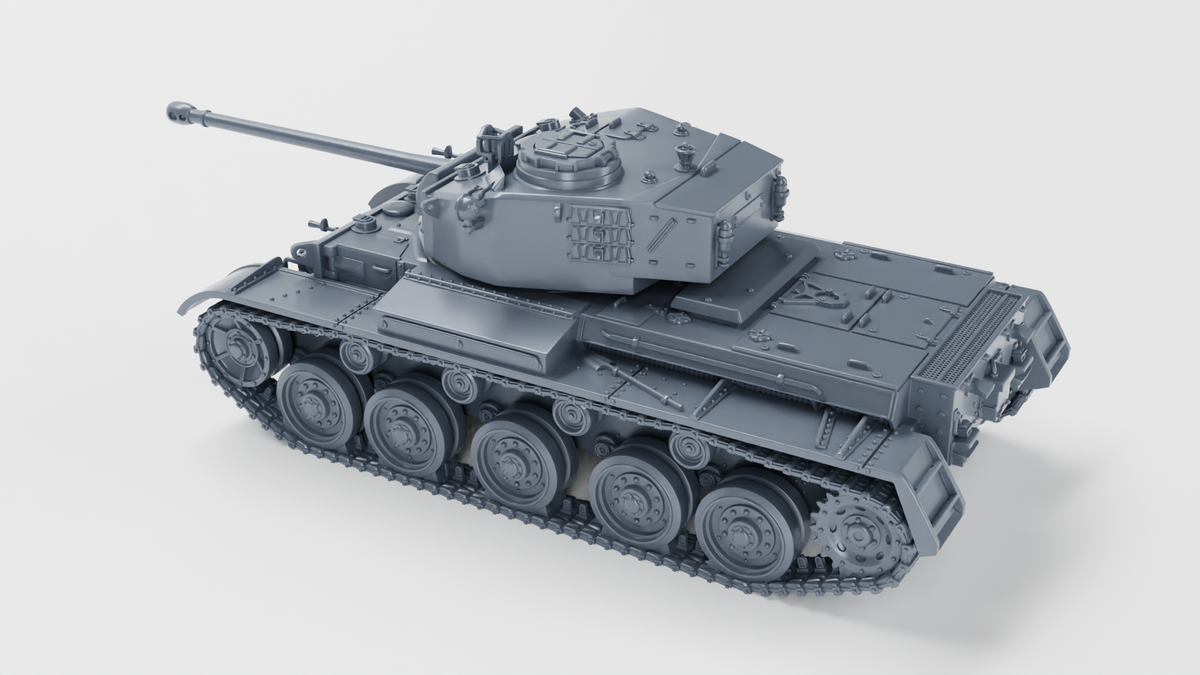 WG3D A34 Cruiser Tank, Comet I (UK, WW2)