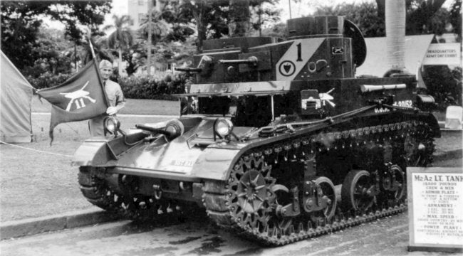 WG3D M2A2 Light Tank (US, 1936, Interwar+WW2)