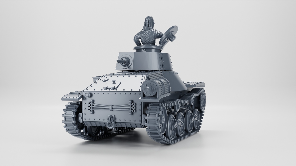 WG3D Type 4 Ke-Nu Light Tank (JAPAN, WW2)