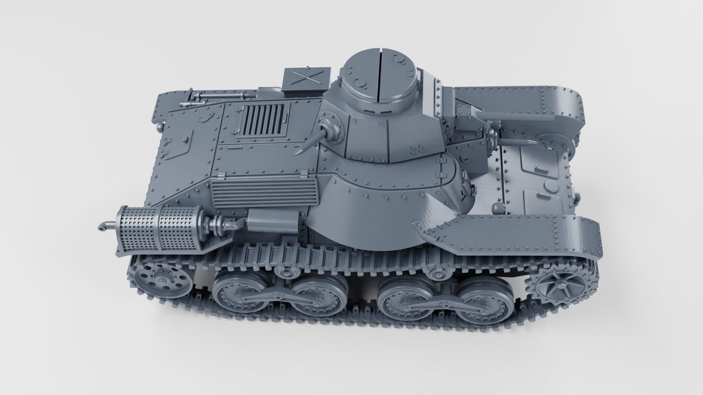 WG3D Type 95 Ha-Go Light Tank (JAPAN, WW2)