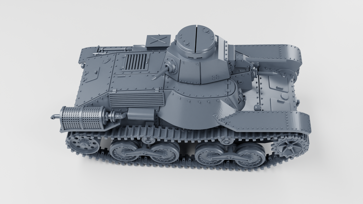 WG3D Type 95 Ha-Go Light Tank (JAPAN, WW2)