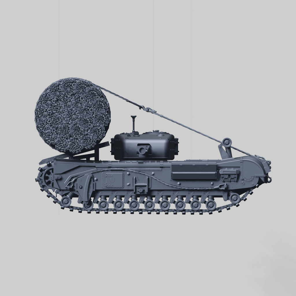 WG3D Churchill Mk.IV Fascine carrier (UK, Ad-hoc, WW2)