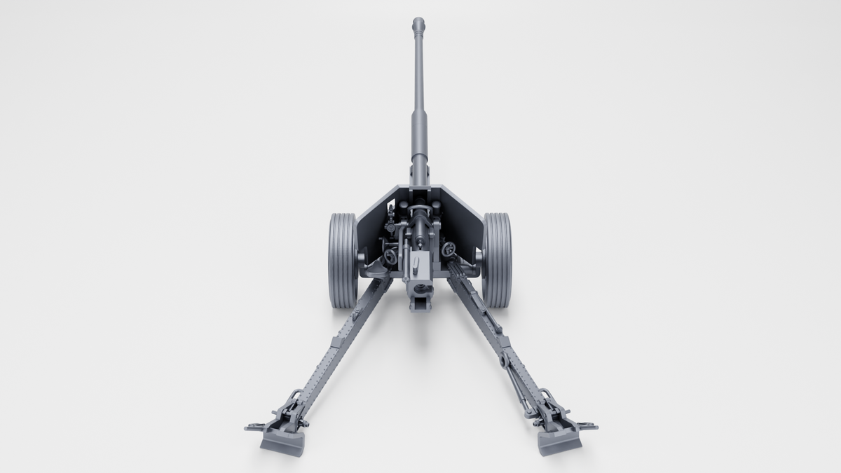WG3D Pak 43/41 - 8.8cm (Pak 43 Scheuntor) (Germany, WW2)