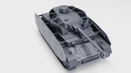 WG3D Panzer IV Ausf.H + side skirts + 3 Tankmen (Germany, WW2)
