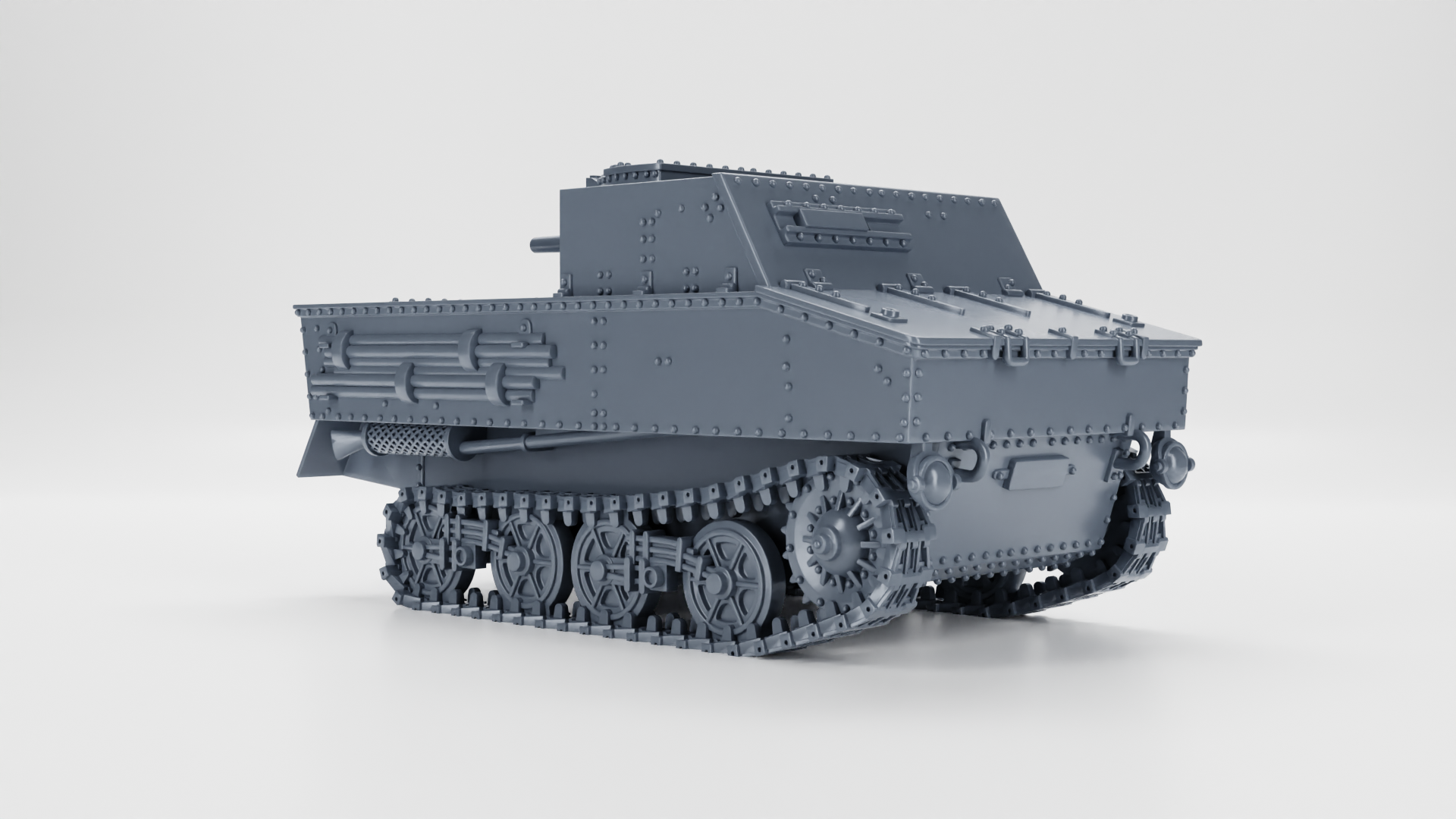 WG3D T13 B2 Tank hunter (Belgium, Interwar+WW2)