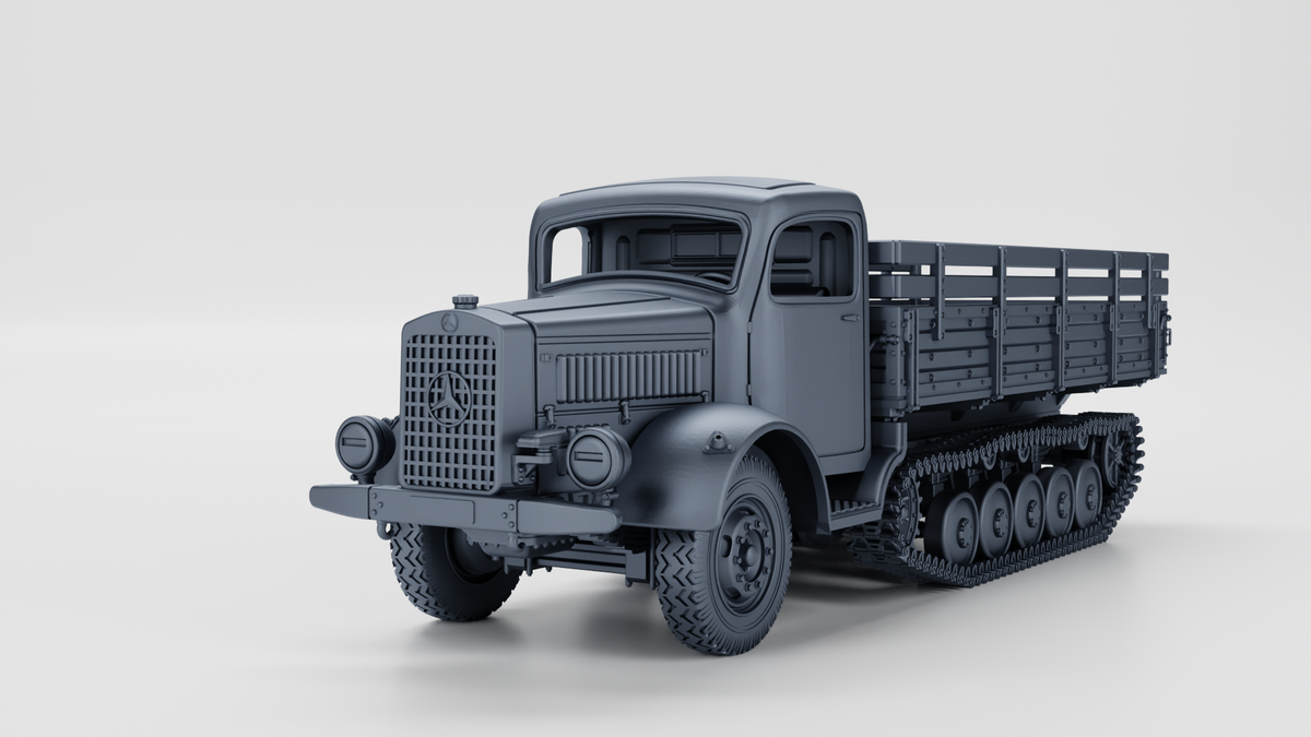 WG3D Halftrack Mercedes-Benz L4500R Maultier (Germany, WW2)