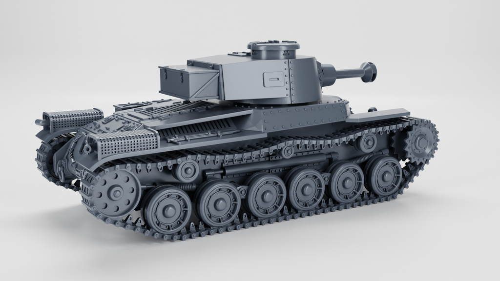 WG3D Type 97 Shinhoto Chi-Ha Medium Tank (JAPAN, WW2)