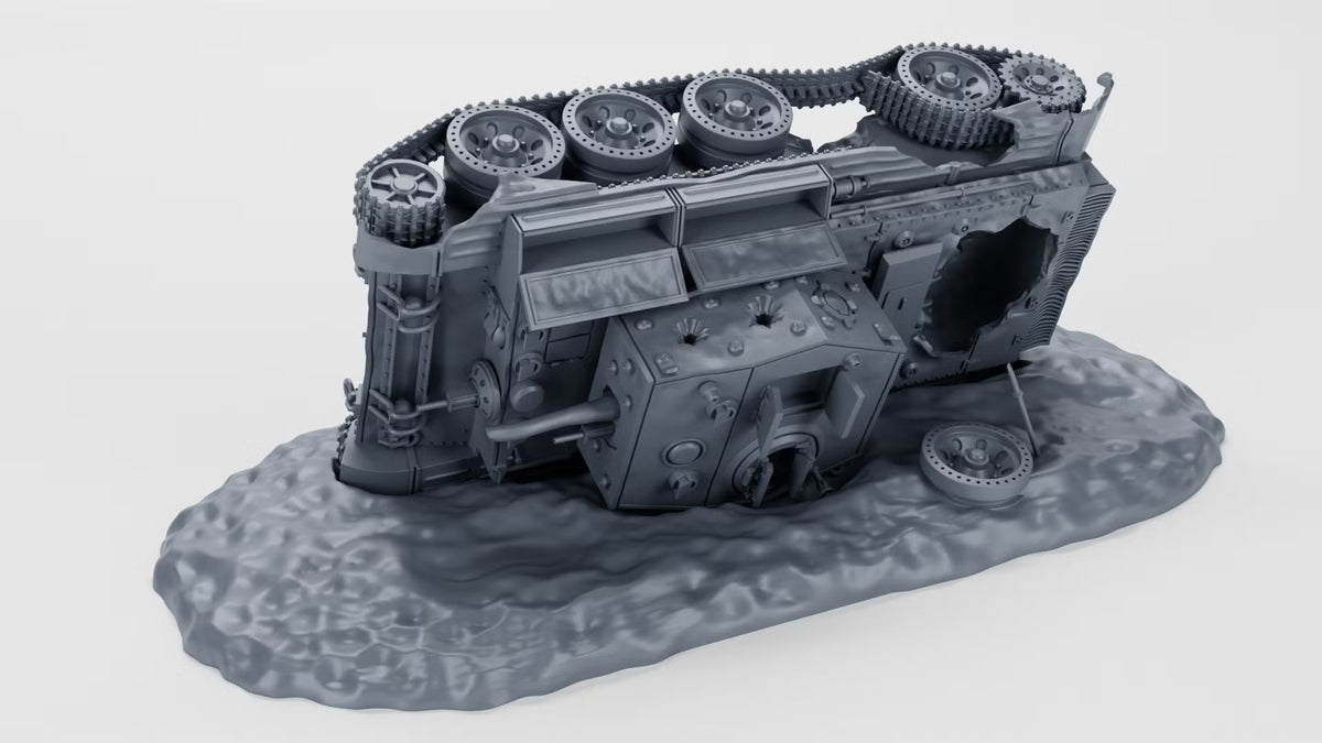 WG3D A27M  Destroyed Cromwell IV (UK, WW2)