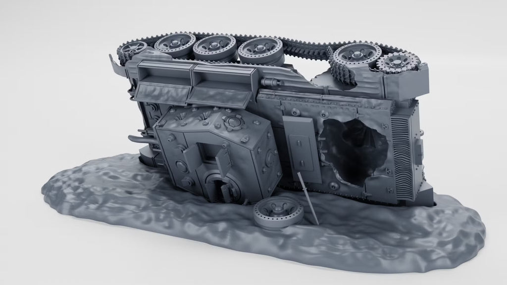 WG3D A27M  Destroyed Cromwell IV (UK, WW2)
