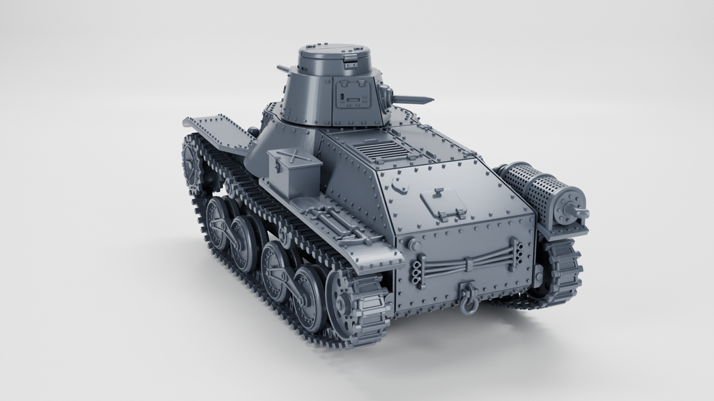 WG3D Type 95 Ha-Go Light Tank (JAPAN, WW2)