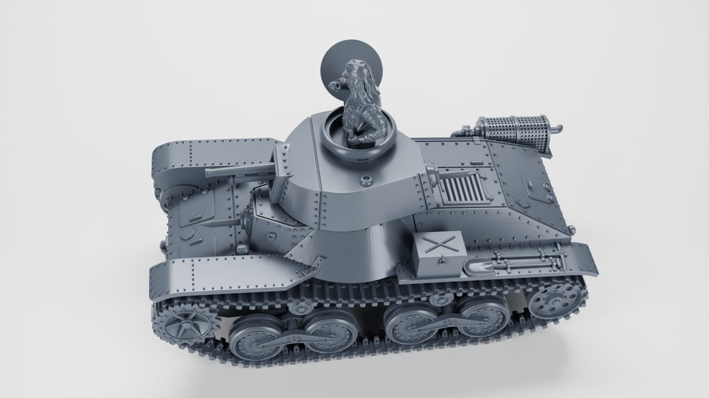 WG3D Type 4 Ke-Nu Light Tank (JAPAN, WW2)