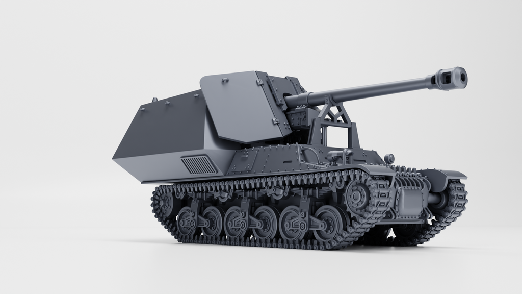 WG3D MARDER I 7.5 cm Pak 40 auf Sfl. Lorraine Schlepper (Sd.Kfz.135) (Germany, WW2)