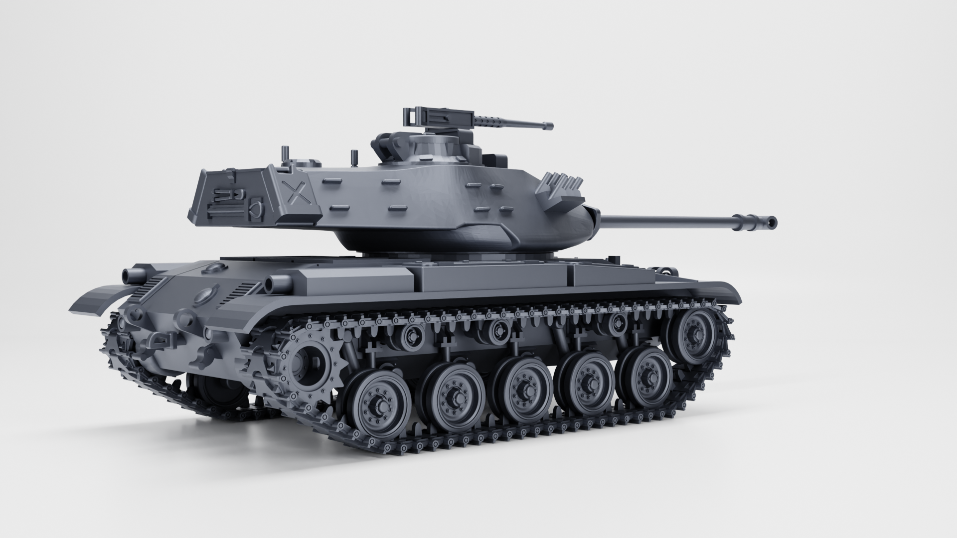 WG3D M41 Walker Bulldog Light Tank (US, post WW2, Korean+Vietnam war)