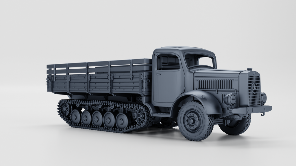 WG3D Halftrack Mercedes-Benz L4500R Maultier (Germany, WW2)