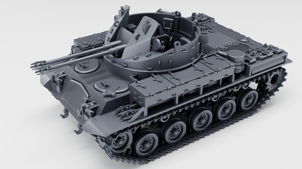 WG3D Flakpanzer M42 Duster (Germany, Cold war)