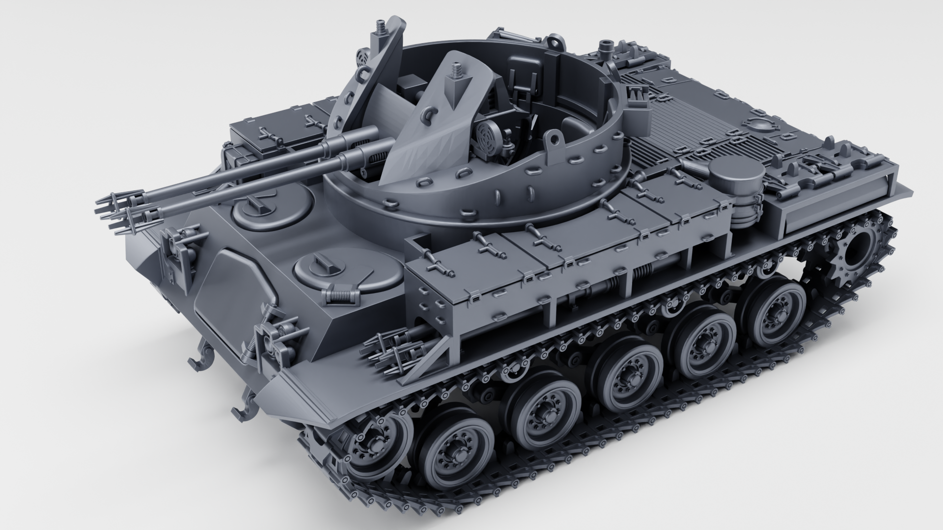WG3D Flakpanzer M42 Duster (Germany, Cold war)