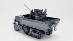 WG3D Halftrack Unic U304(f) with 2cm Flak (late)+1 shooter (Germany+France, WW2)