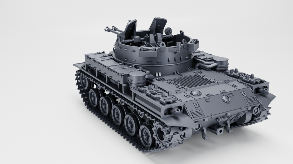 WG3D Flakpanzer M42 Duster (Germany, Cold war)