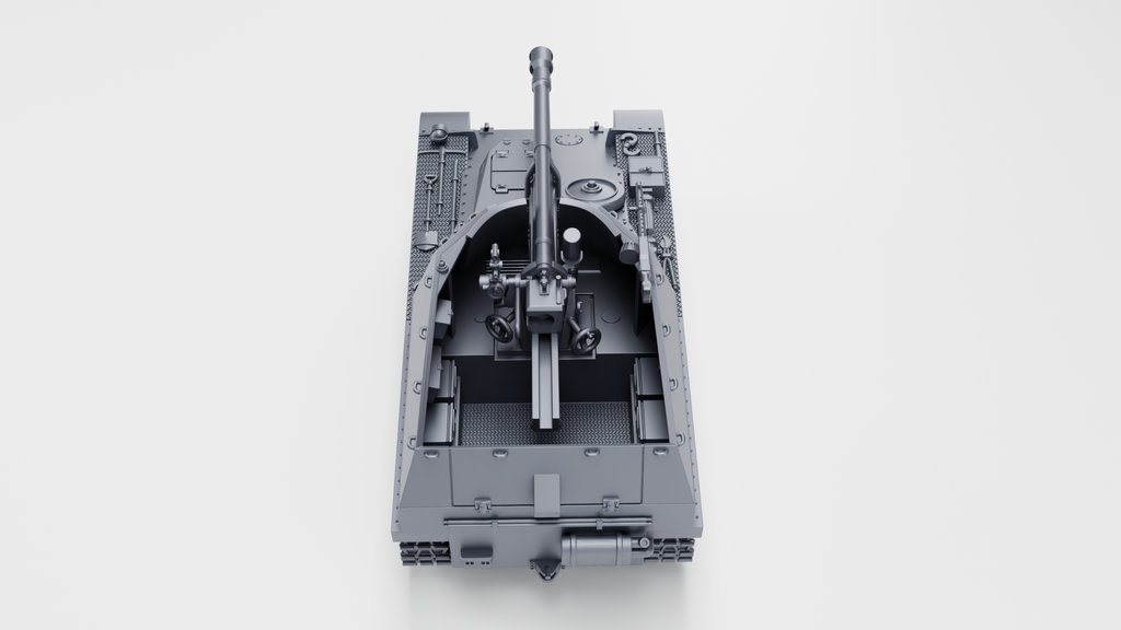 WG3D “Wespe” 10.5 cm leFH 18-2 (Sf.) auf Fahrgestell Panzer II (Sd.Kfz.124) (Germany, WW2)