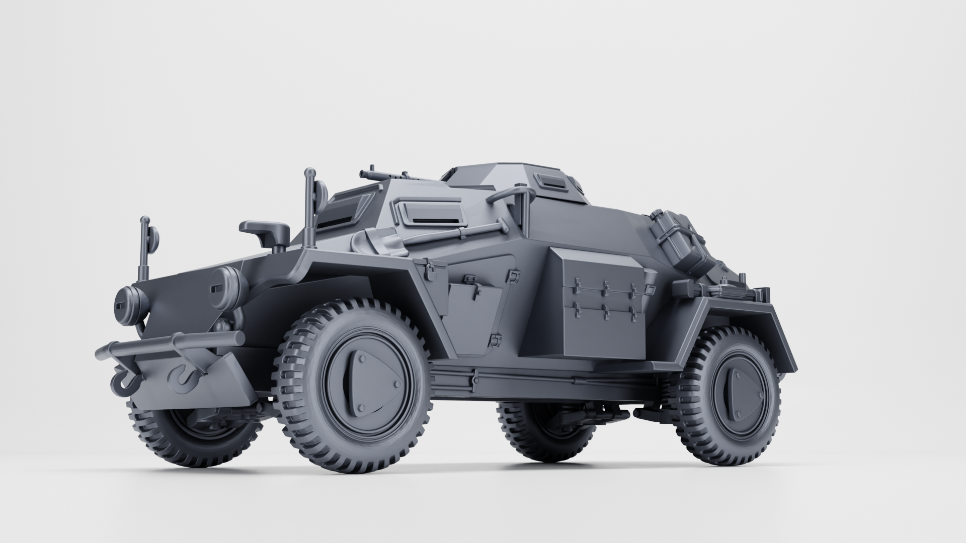 WG3D Sd.Kfz.221 Armored car (Germany, WW2)