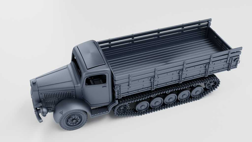 WG3D Halftrack Mercedes-Benz L4500R Maultier (Germany, WW2)