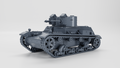 WG3D 7TP dw (twin turret) Light Tank (Poland, WW2)