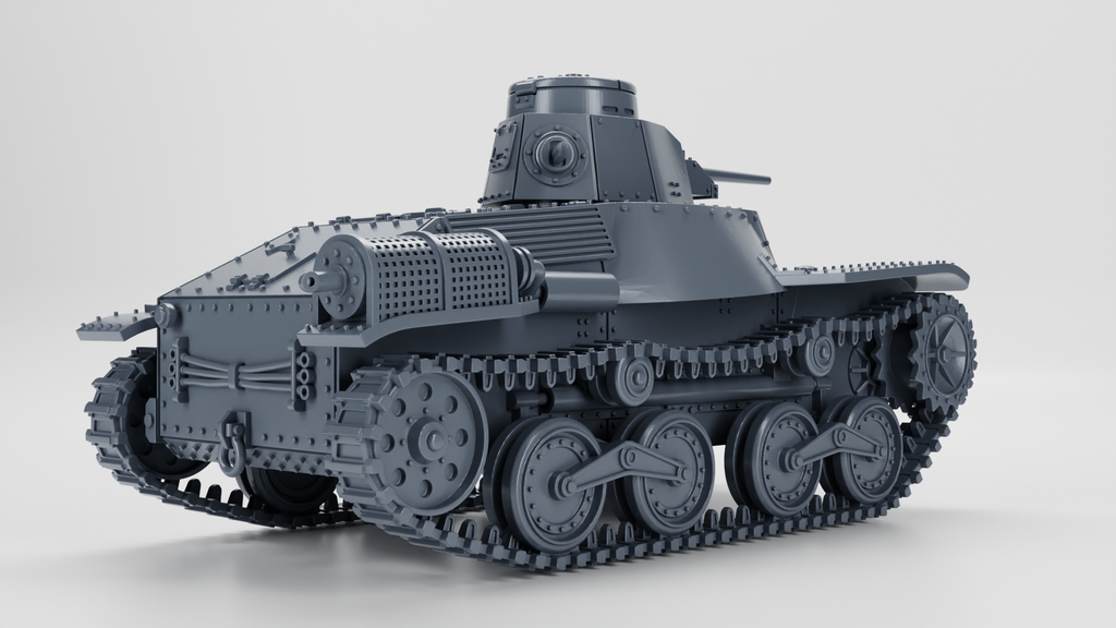 WG3D Type 95 Ha-Go Light Tank (JAPAN, WW2)