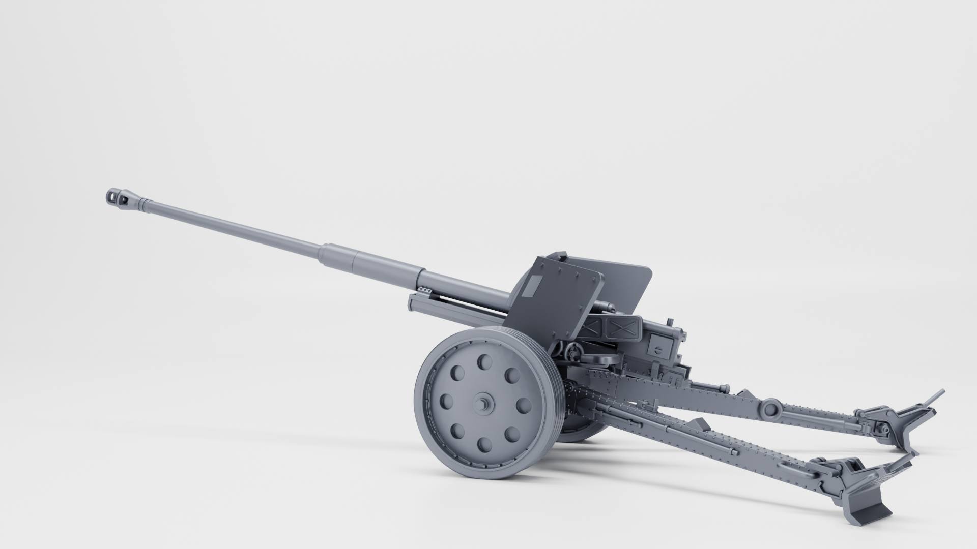 WG3D Pak 43/41 - 8.8cm (Pak 43 Scheuntor) (Germany, WW2)