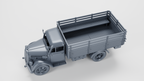 WG3D Opel Blitz 3-Tons (standard+flatbed) + mobile bunker Panzernest (Germany, WW2)
