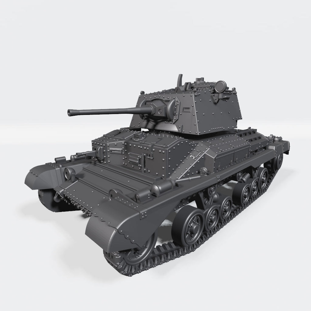 WG3D A10 Cruiser Tank Mk.II with 2pdr gun (UK, WW2)