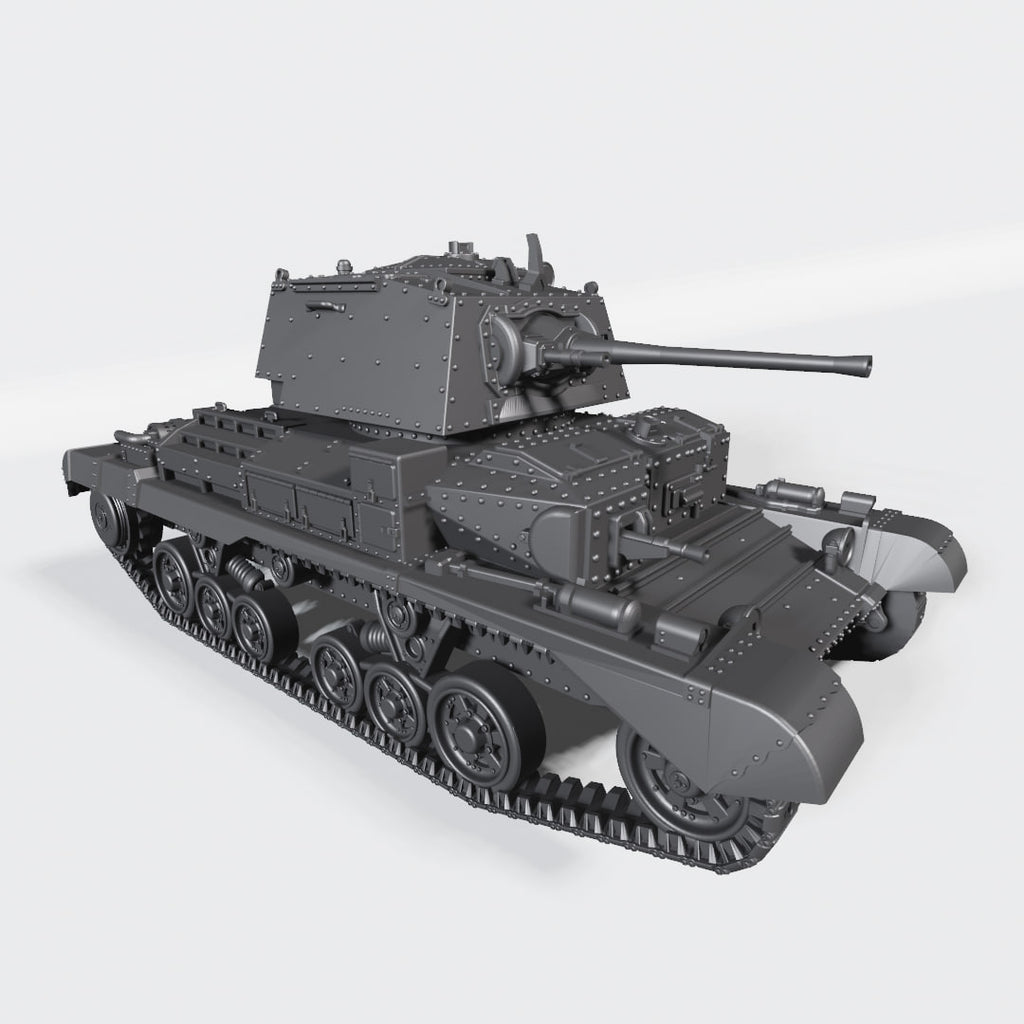 WG3D A10 Cruiser Tank Mk.II with 2pdr gun (UK, WW2)