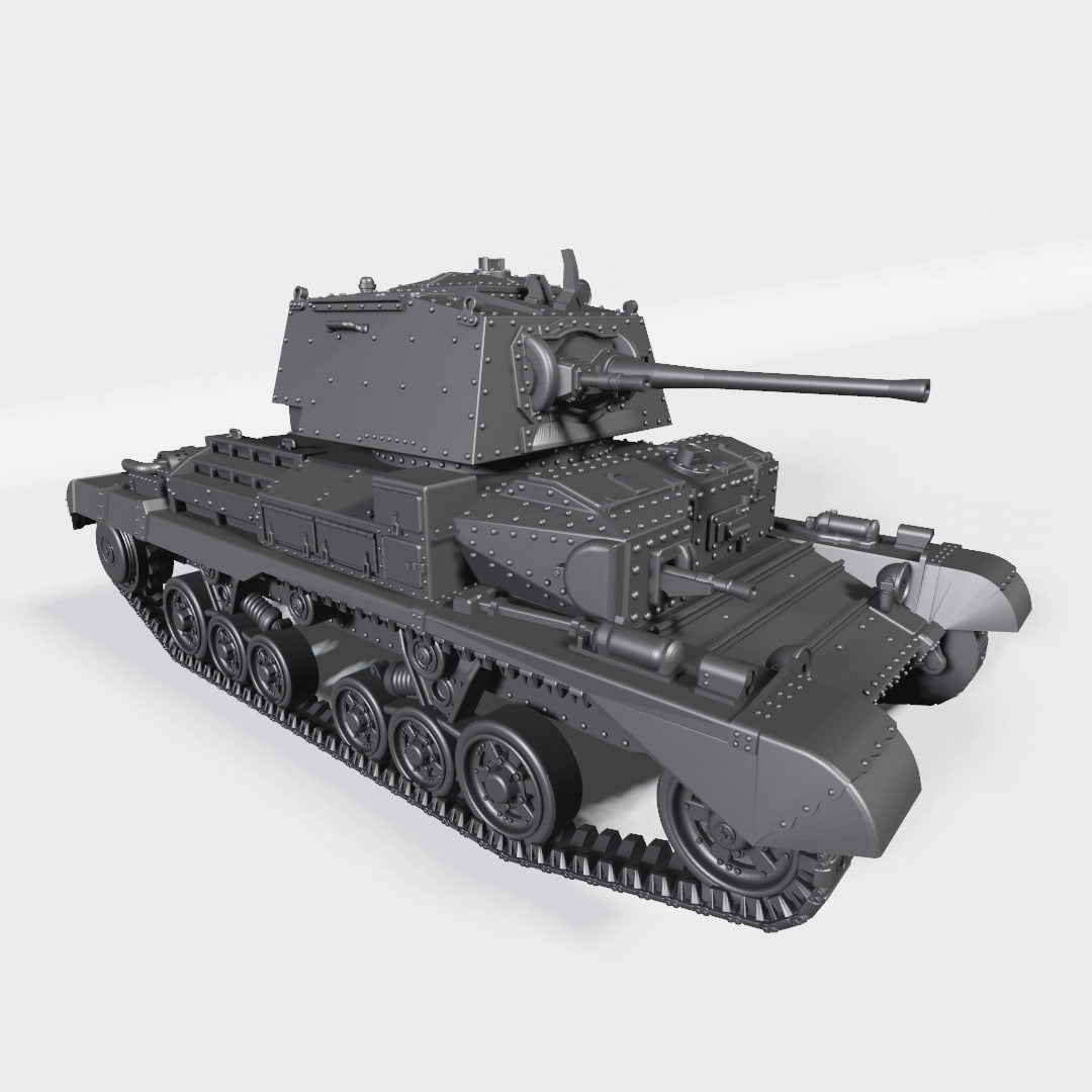WG3D A10 Cruiser Tank Mk.II with 2pdr gun (UK, WW2)