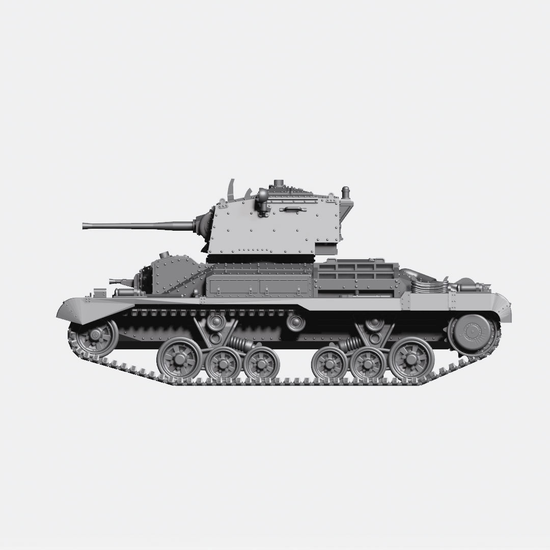 WG3D A10 Cruiser Tank Mk.II with 2pdr gun (UK, WW2)
