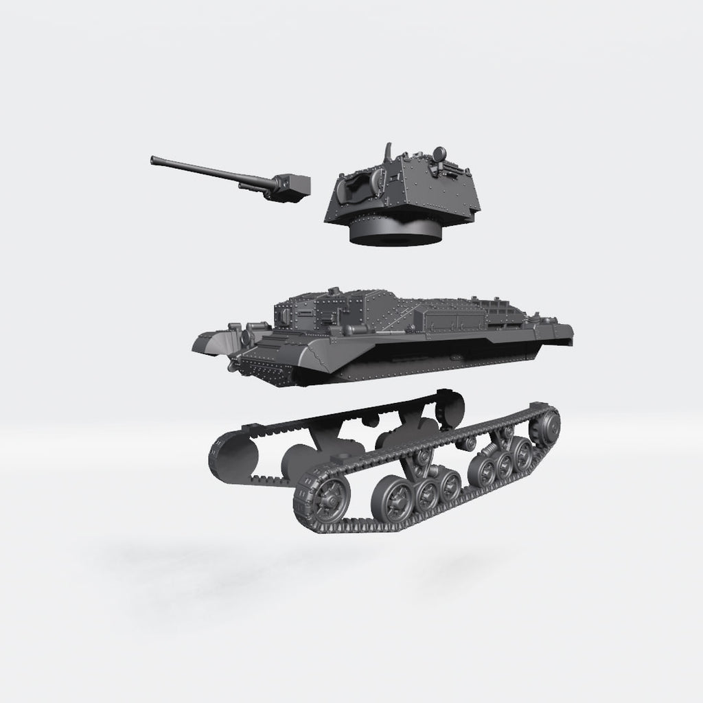 WG3D A10 Cruiser Tank Mk.II with 2pdr gun (UK, WW2)