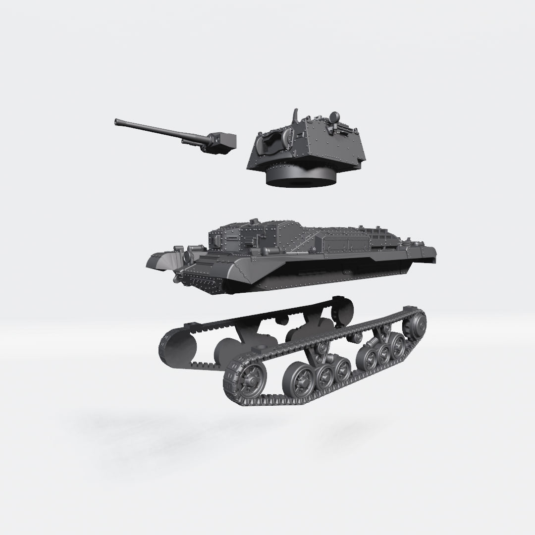 WG3D A10 Cruiser Tank Mk.II with 2pdr gun (UK, WW2)