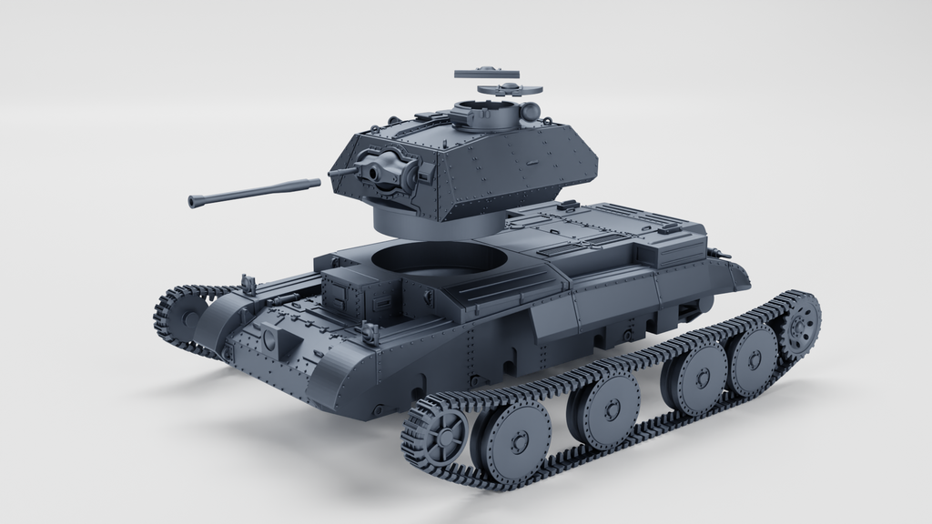 WG3D A13 Cruiser Tank Mk.IVA (UK, WW2)