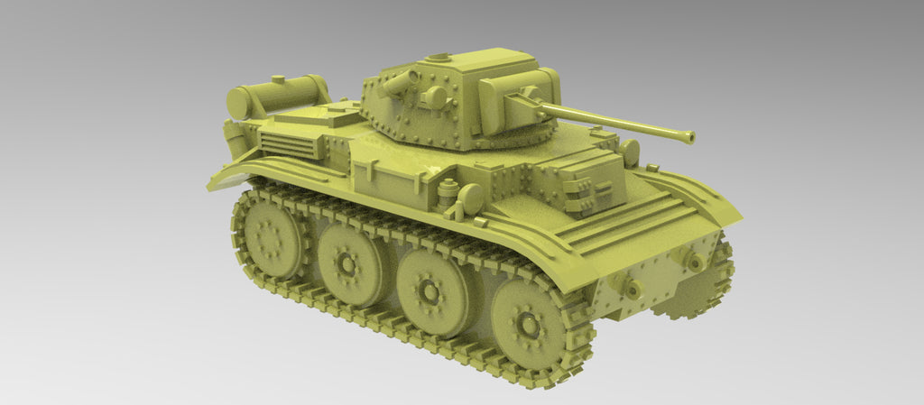 WG3D Tetrarch, Light Tank Mk.VII (A17) (UK, WW2, Lend-Lease)