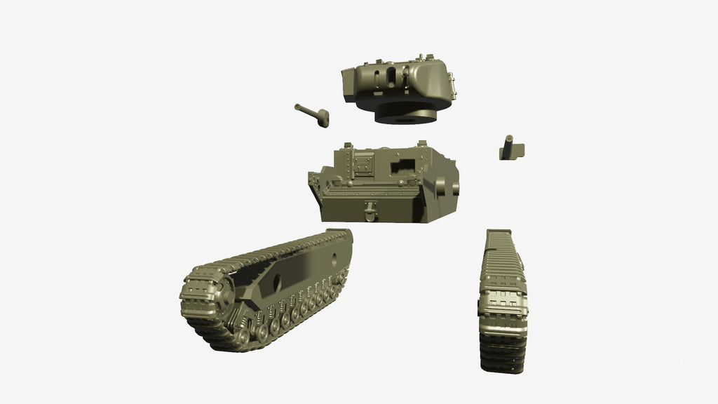 WG3D Churchill Mk.I (A22) Infantry Tank (UK, WW2)