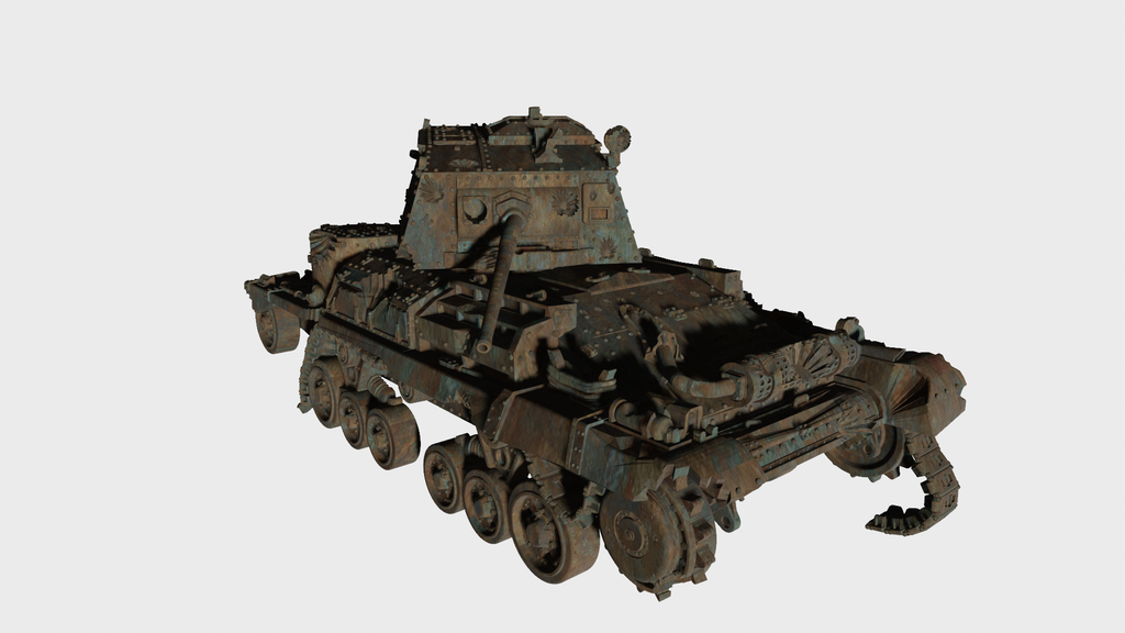 WG3D A9 Cruiser tank Mk.I Destroyed (UK, WW2)