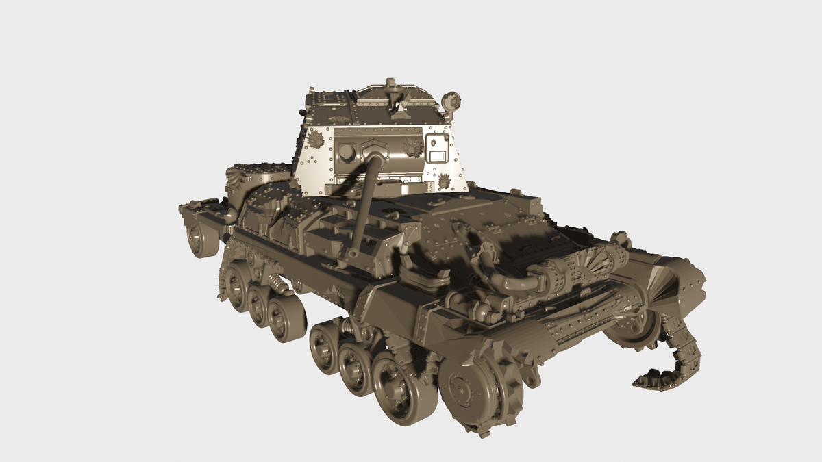 WG3D A9 Cruiser tank Mk.I Destroyed (UK, WW2)
