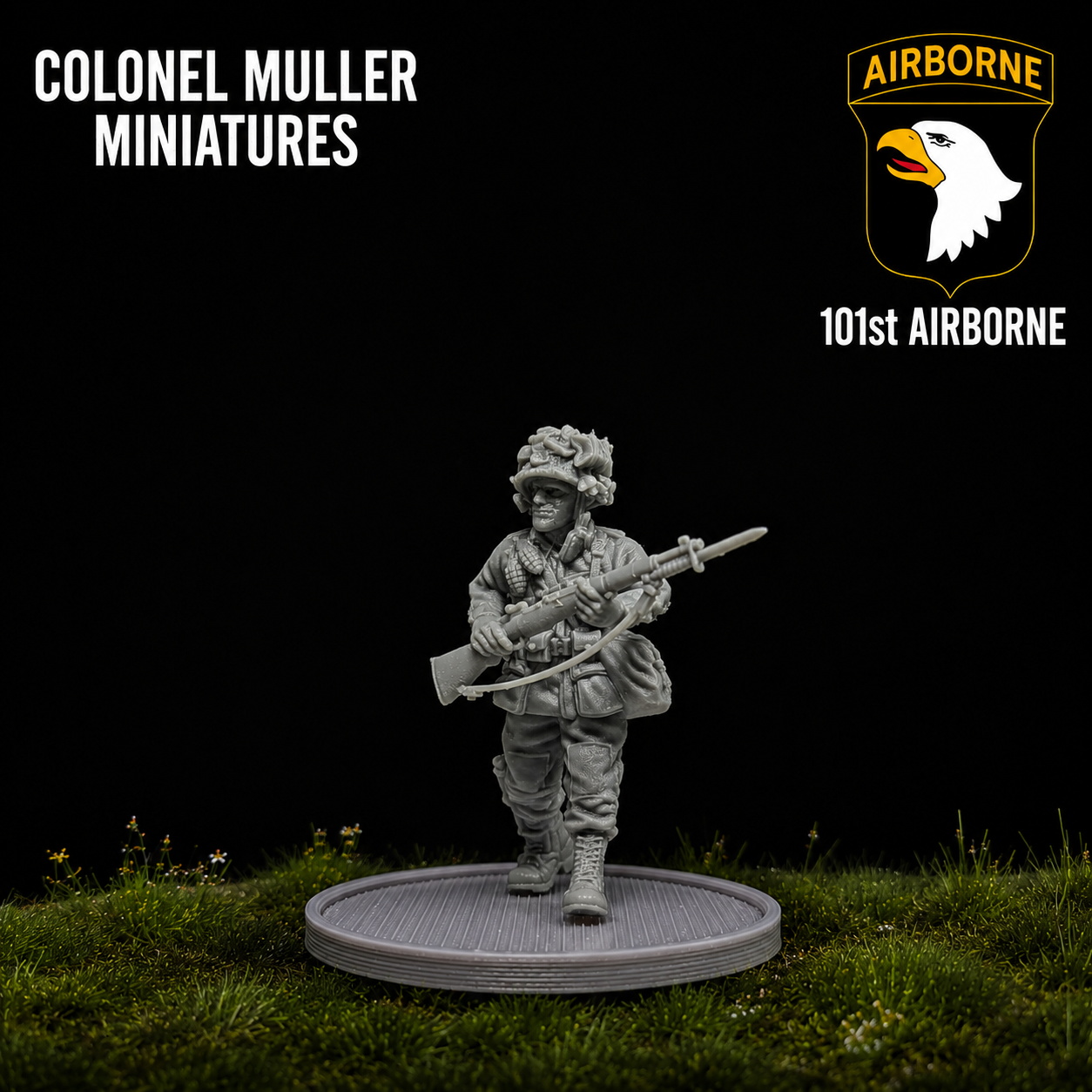 Col. Muller US Airborne Bayonet Boy