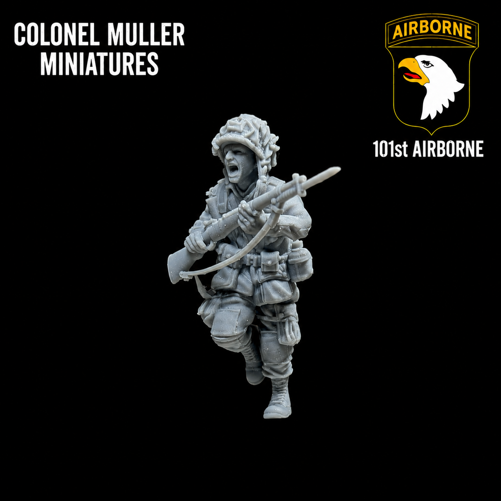 Col. Muller US AIRBORNE BAYONET JIM