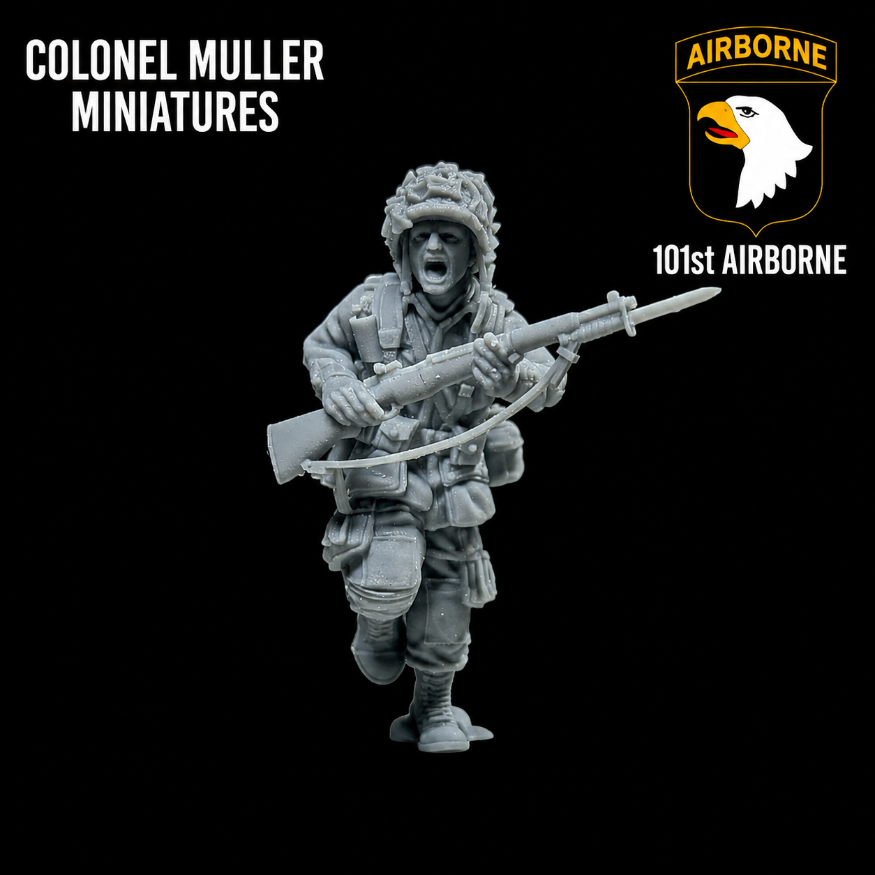 Col. Muller US AIRBORNE BAYONET JIM