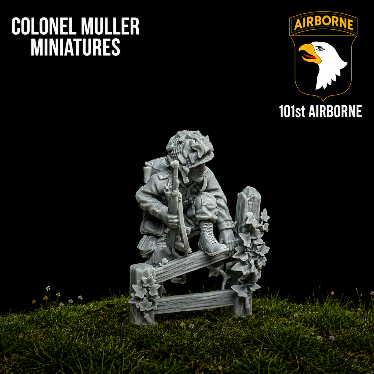 Col. Muller US Airborne Rifleman (Bill MCcoy)