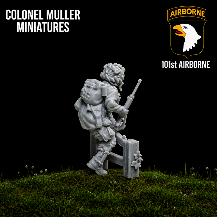 Col. Muller US Airborne Rifleman (Bill MCcoy)