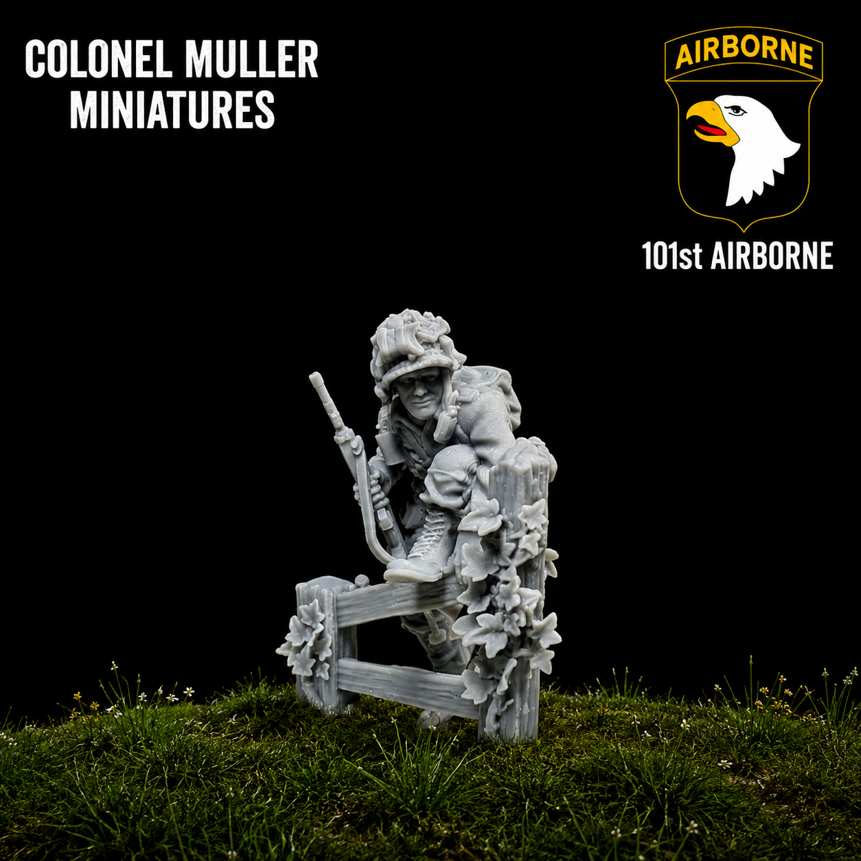 Col. Muller US Airborne Rifleman (Bill MCcoy)