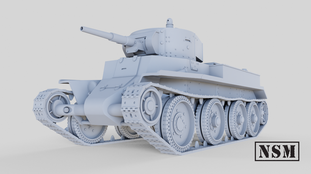 NSM Finnish Mod BT-7 - (Finland, WW2)