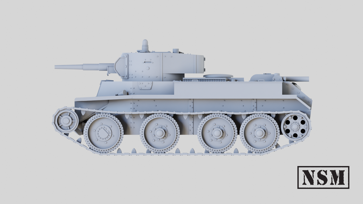 NSM Finnish Mod BT-7 - (Finland, WW2)