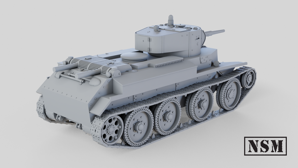 NSM Finnish Mod BT-7 - (Finland, WW2)